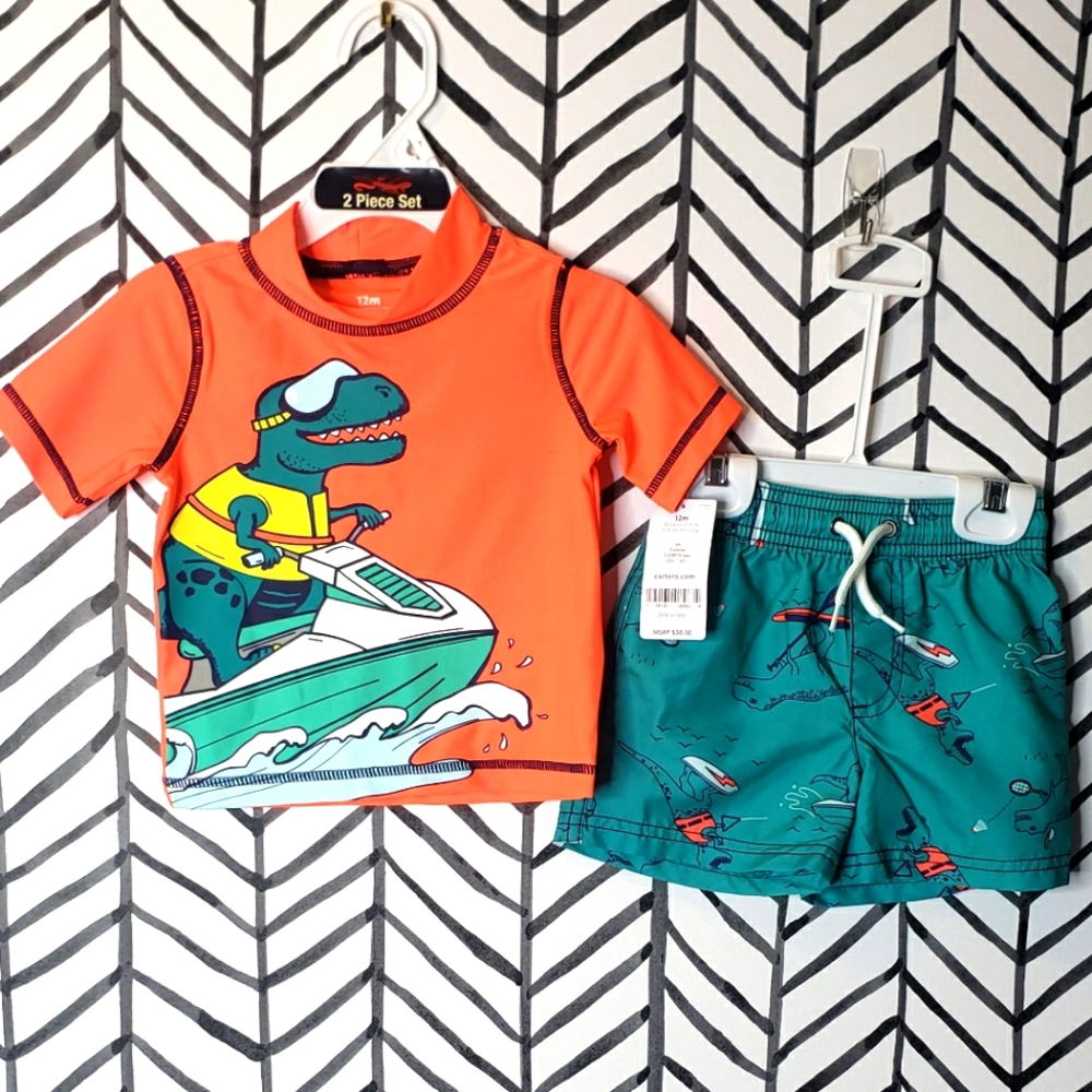 4 for $ 15 NWT, Carters 12M swim set